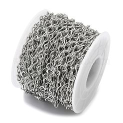 Chaînes à maillons en forme de larme en acier inoxydable 304&nbsp;CHS-G043-01P