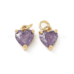 Pendenti in ottone con zirconi cubici&nbsp;KK-A291-04G