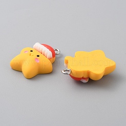 Pendentifs en résine opaque&nbsp;RESI-CJC0022-01D