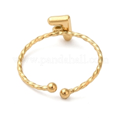 Offene Manschettenringe aus Edelstahl 304&nbsp;RJEW-K261-02G-F