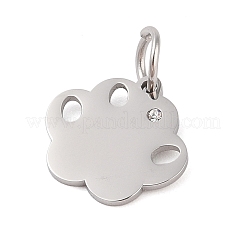 Pendentifs en strass en acier inoxydable 304&nbsp;STAS-M063-01P