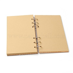 Bloc-notes de livres d'or de mariage en bois&nbsp;AJEW-H114-01