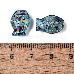 Transparente Picasso-Glasperlen&nbsp;SEED-Q039-03G