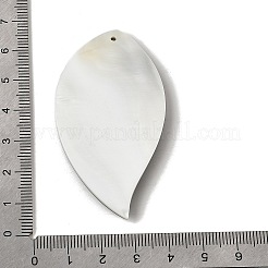 Große Anhänger aus natürlichen Süßwassermuscheln&nbsp;SHEL-C009-03
