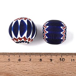 Perle rondelle in vetro millefiori fatte a mano&nbsp;LS-LA-N002-13B