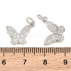 Breloques en laiton avec zircone cubique de micro pave&nbsp;CU-CBA908F-05P-05