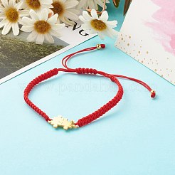 Conjuntos de pulseras de cuentas trenzadas con hilo de nailon&nbsp;BJEW-JB06413