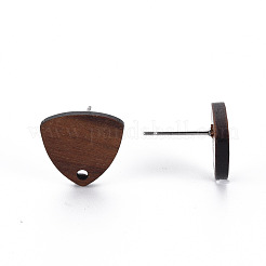 Nussbaum Ohrstecker Zubehör&nbsp;WOOD-S054-47