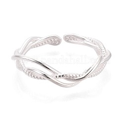 925 offener Manschettenring aus Sterlingsilber für Damen&nbsp;STER-N016-150S