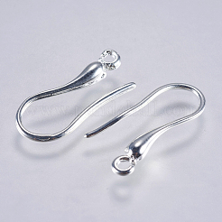 Ganci di orecchini in ottone&nbsp;KK-F737-52S-RS