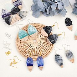 Kits de fabrication de boucles d'oreilles&nbsp;DIY-OC0007-12