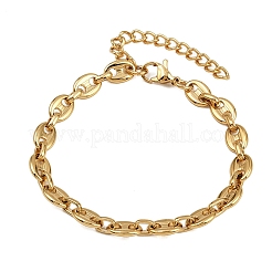 Gliederkettenarmbänder aus 304 Edelstahl für Damen&nbsp;BJEW-Z143-25G