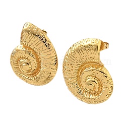 Orecchini a bottone in acciaio inossidabile 304 per donna&nbsp;EJEW-F379-01G-01