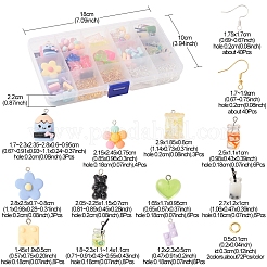 Kit per la creazione di orecchini con cartoni animati fai da te&nbsp;DIY-FS0004-87