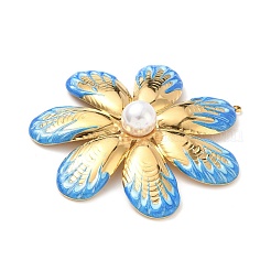 304 Edelstahl Emaille große Anhänger&nbsp;STAS-L026-05G