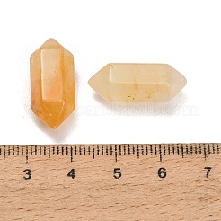 Cuentas de cuarzo hematoide amarillo natural/cuarzo sanador dorado&nbsp;GG-CBAC435-06