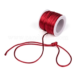 Nylon-Satin-Rattenschwanzkordeln&nbsp;NWIR-L006-2mm-M