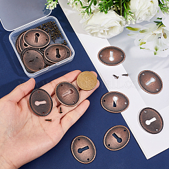20 x Vintage-Schlüsselschilder aus Zinklegierung.&nbsp;FIND-PH0028-93R