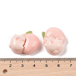 Cabochons décodés en résine opaque&nbsp;RESI-K040-01D