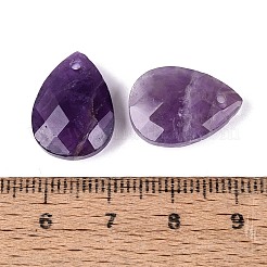 Natürlichen Amethyst Edelsteinanhänger&nbsp;G-N362-13D