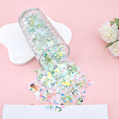 Perline di paillettes di plastica da 100 g&nbsp;PVC-CP0001-01C
