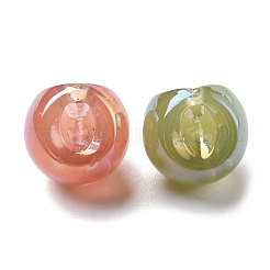 Placcatura perline acriliche iridescenti&nbsp;OACR-R256-02