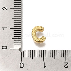 Placage de crémaillère en laiton micro pavé de perles de zircone cubique claires&nbsp;KK-G500-30G-C
