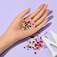 Diy heishi y seed beads haciendo kit de hallazgos&nbsp;DIY-YW0005-40