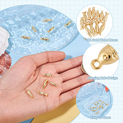 12 Stück Messing Charms&nbsp;KK-TA0002-56