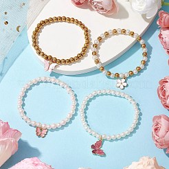 Glasperlen Stretch-Armbänder&nbsp;BJEW-JB10943