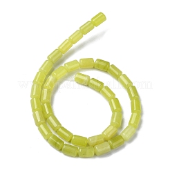 Natürliche Zitronen Jade Perlen Stränge&nbsp;G-C135-G02-01
