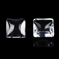 Cabochon in vetro trasparente&nbsp;LS-GGLA-WH0034-07