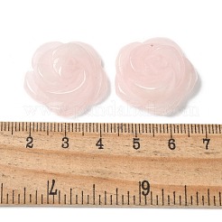 Natürlicher Rosenquarz geschnitzte Cabochons&nbsp;G-C185-01C-01