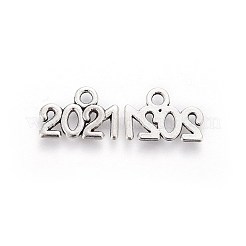 Breloques en alliage de zinc de style tibétain&nbsp;PALLOY-I141-30AS-B