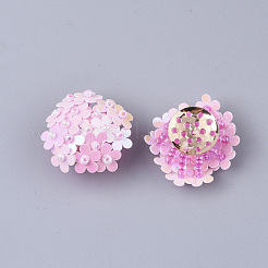 Cabochons paillette pvc&nbsp;FIND-S321-01L