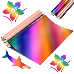 2 Rollen 2 Farben A4 Heißprägefolienpapier&nbsp;DIY-SZ0002-80