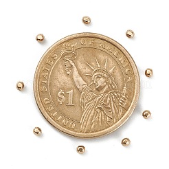 Gelbgold gefüllte Perlen&nbsp;KK-L183-035D