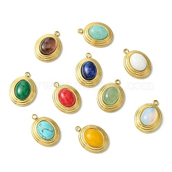 12pcs 12 Arten natürliche Edelsteinanhänger&nbsp;STAS-CJ0002-60