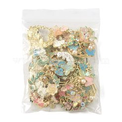 20pcs 10 styles de pendentifs en émail en alliage&nbsp;ENAM-FS0004-09