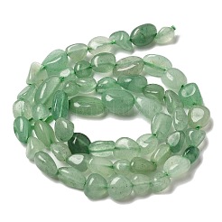 Pépites vertes naturelles aventurine perles brins&nbsp;G-L154-10-01