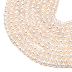 Fili di perle di perle d'acqua dolce coltivate naturali&nbsp;PA-CBABE82-08B