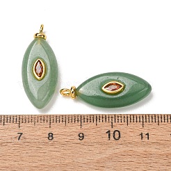 Colgantes naturales aventurina verde&nbsp;GG-CBAA798-04G-06