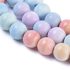 Brins de perles d'agate d'alashan arc-en-ciel naturel&nbsp;X-G-G806-04-6mm