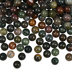 100 Stück natürliche indische Achatperlen&nbsp;G-SP0001-20B