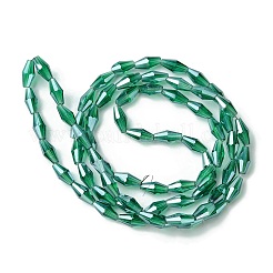 Trasparenti perle di vetro placca fili&nbsp;GLAA-K064-05A-PL01