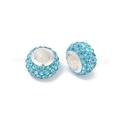 Legierung Strass Ton Pflaster Perlen&nbsp;ALRI-D300-03S-11