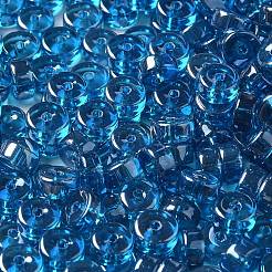 Perline di vetro lucentezza colori trasparenti&nbsp;SEED-E001-T3x6mm-A01