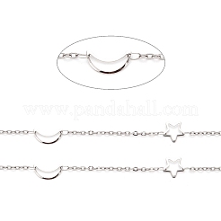 Catene portacavi in acciaio inossidabile 304 da 3.28 piede resistenti all'ossidazione&nbsp;X-CHS-F015-16P