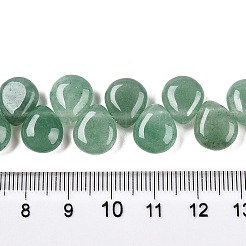 Natürlichen grünen Aventurin Perlen Stränge&nbsp;G-T138-116