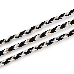 Cordón trenzado de nailon redondo de 16 m&nbsp;OCOR-N008-03B-01